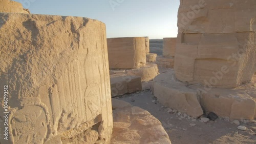 Sudan, Nubia, Soleb, the big soleb temple built by amenophis iii photo