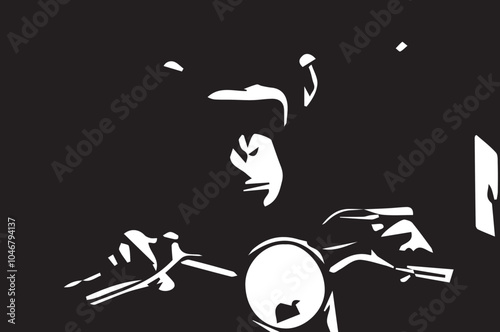 monkey-on-bike-chimp-black-gorilla-white-chimpanzee-animal-monkey-portrait-face-