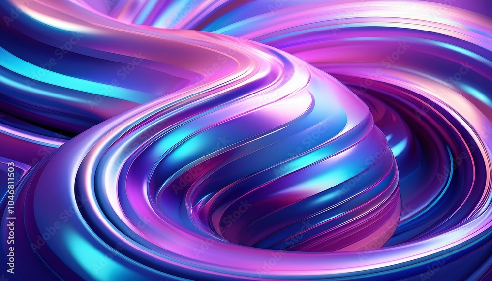 Hypnotic Dance of Fluid Colors in Neon Hues Hypnotic Dance of Fluid Colors in Neon Hues