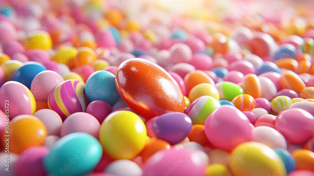 Colorful easter eggs Colorful easter eggs