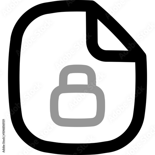 locked document