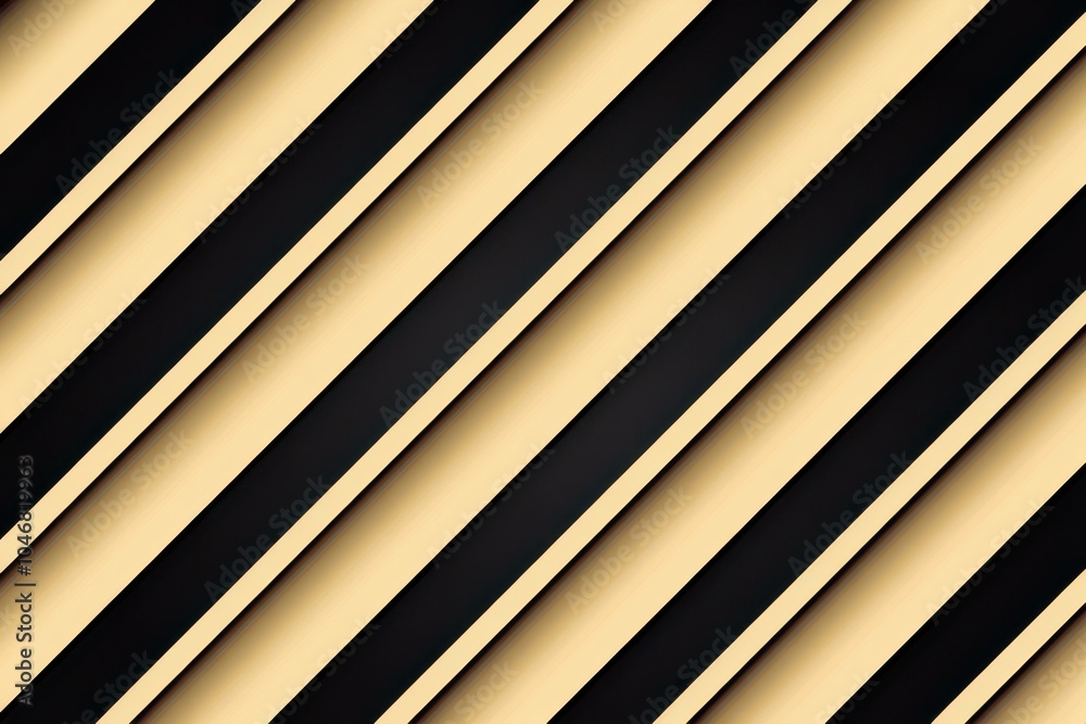 Obraz premium Modern Minimalist Black Beige Diagonal Stripes Background Digital Marketing, Branding, Creative Design