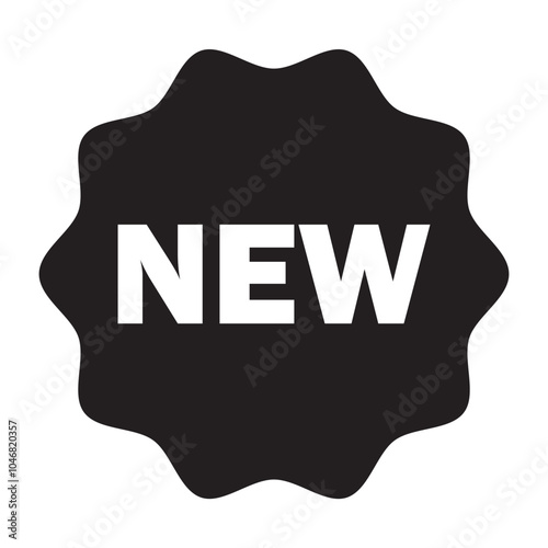 New label, price, striker and stamp icon. New Product Label icon. vector illustration.