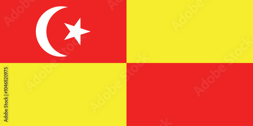 Flag of the Malaysian state Selangor.