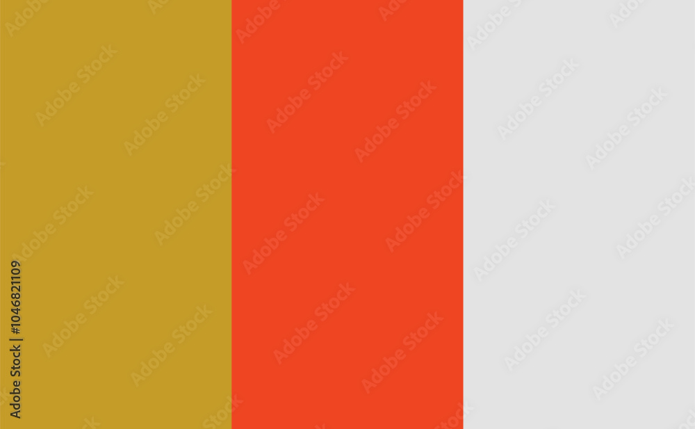 Fototapeta premium Flag of the Nysky District