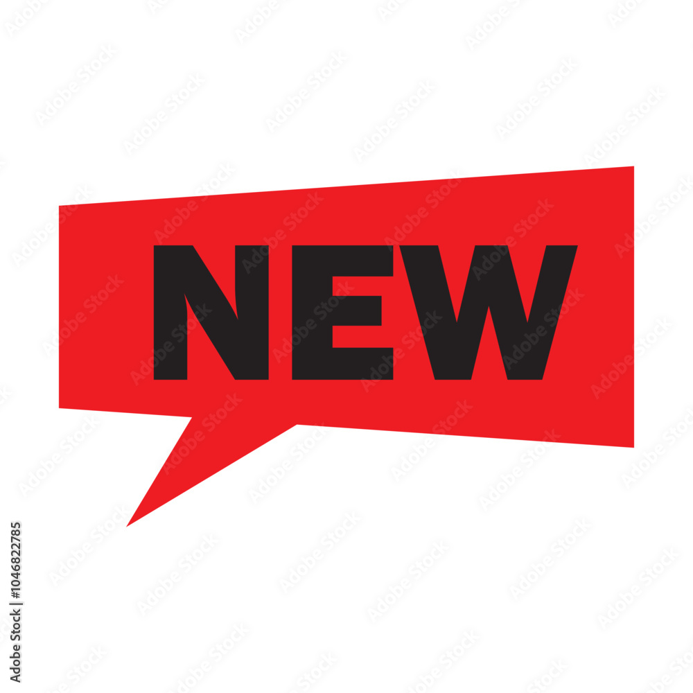 Fototapeta premium New label, price, striker and stamp icon. New Product Label icon. vector illustration.