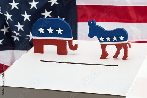 Fotografie Political Symbols Voting