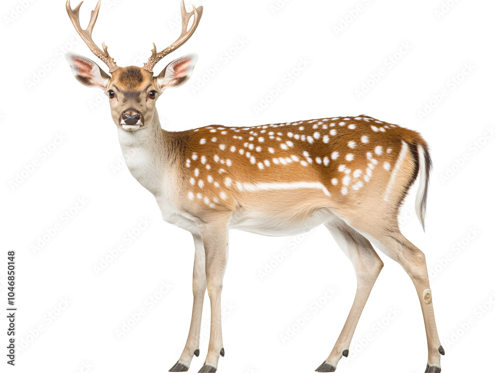 custom made wallpaper toronto digitala deer with antlers and white spots