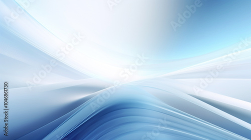 abstract blue background. soft blue wave background. blue digital technology business background., Abstract blue background with smooth lines