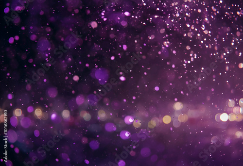 Purple glitter abstract background 