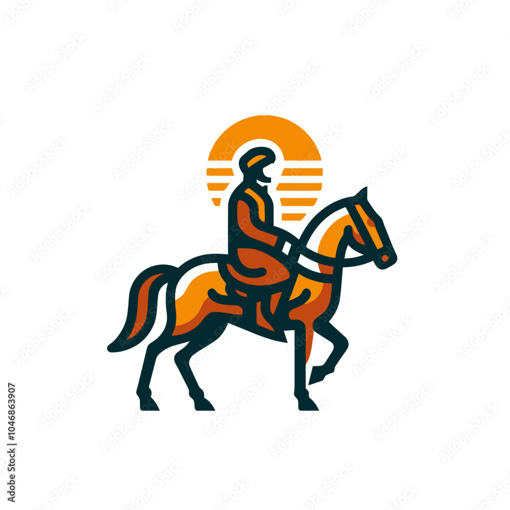 Nomad on horse monochrome isolated vector illustration
Nomad on horse monochrome isolated vector illustration