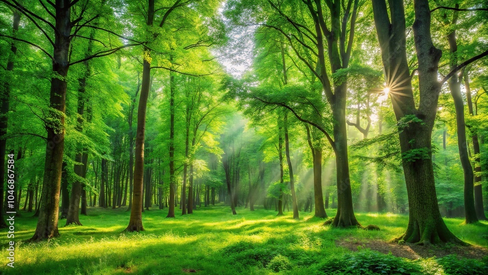 lush green forest landscape with tall trees and vibrant foliage, nature, vegetation, forest lush green forest landscape with tall trees and vibrant foliage, nature, vegetation, forest