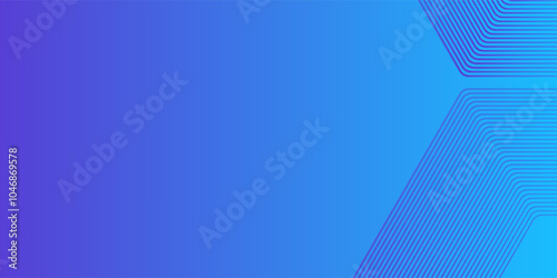 Abstract Hexagon Smooth Gradient Background in Soft Colors Simple