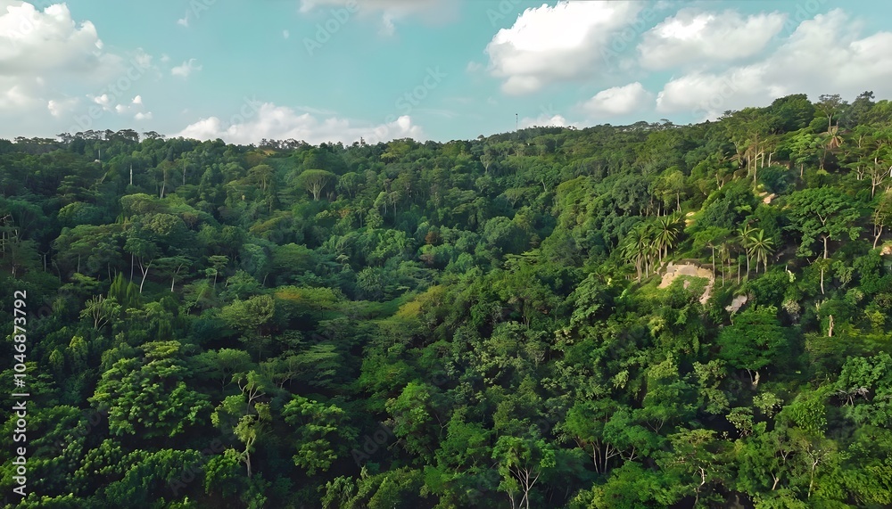 Obraz premium The Lush Landscapes of Bukit Timah Nature Reserve
