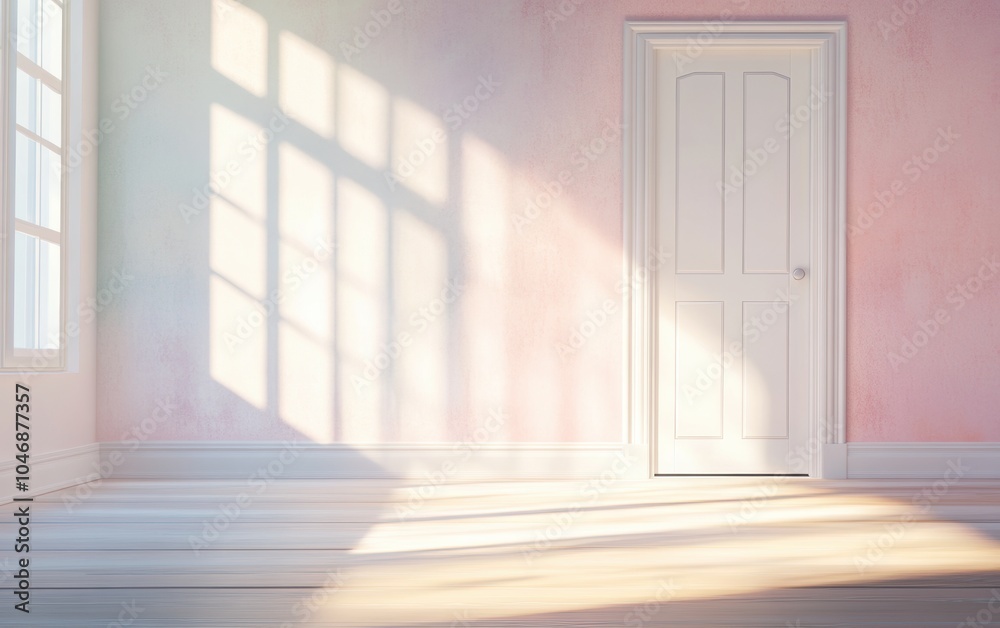 Fototapeta premium Sunlight Room Interior.