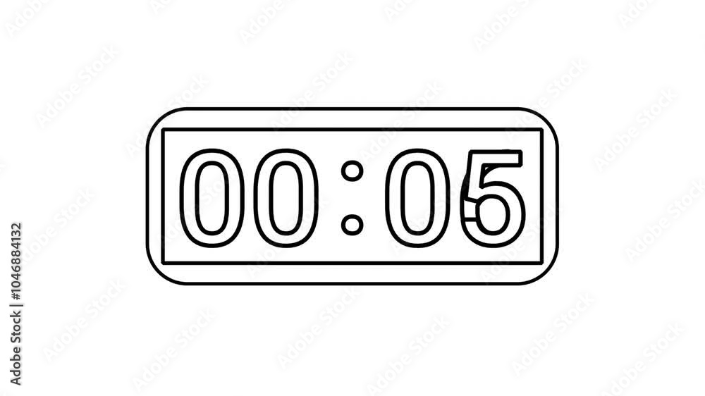 10 Second Countdown Timer Animation | Ideal for Videos, Events and Presentations 10 Second Countdown Timer Animation | Ideal for Videos, Events and Presentations