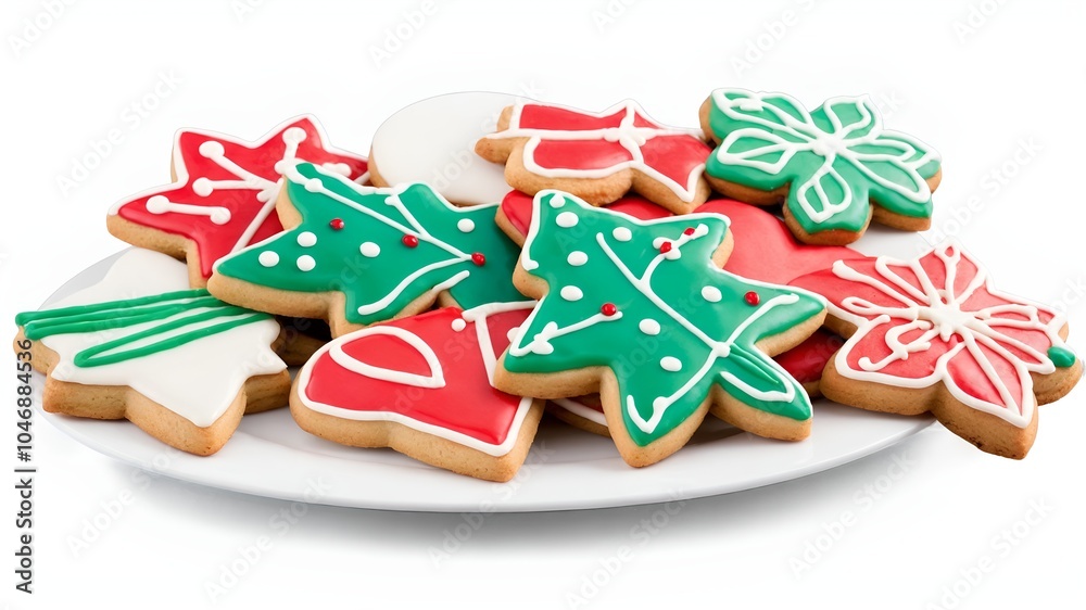 christmas gingerbread cookies and gingerbread