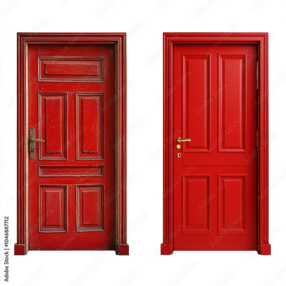Obraz premium Red Doors Choice.
