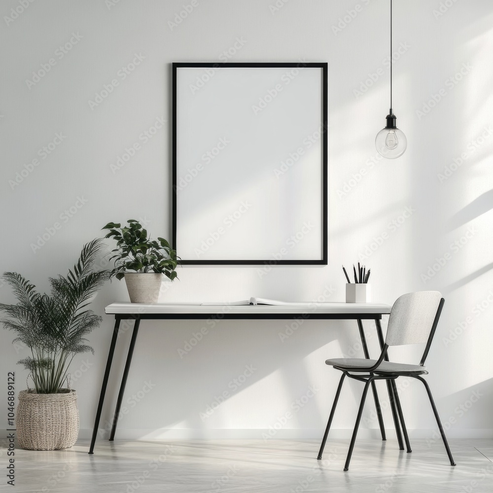 Minimalist Home Office.