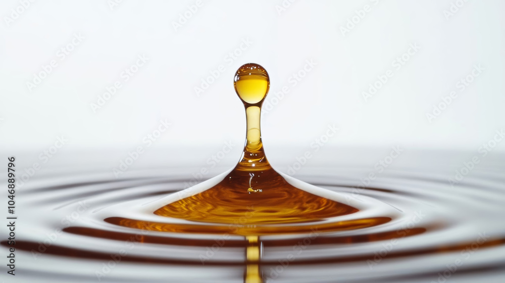 Water drop oil healthy skin care concept Water drop oil healthy skin care concept