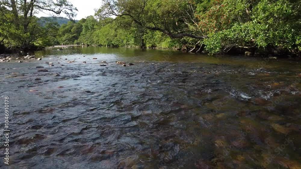 custom made wallpaper toronto digitalCaptivating Drone Footage of Crystal-Clear Rivers in Glen Nevis, Scottish HighlandsnExplore the Stunning Clarity and Natural Beauty of These Pristine Waterways ,Perfect for Nature Lovers and Adventure