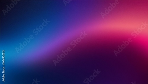 Dark purple pink blue color gradient background blurred neon color flow, grainy texture effect, futuristic banner design