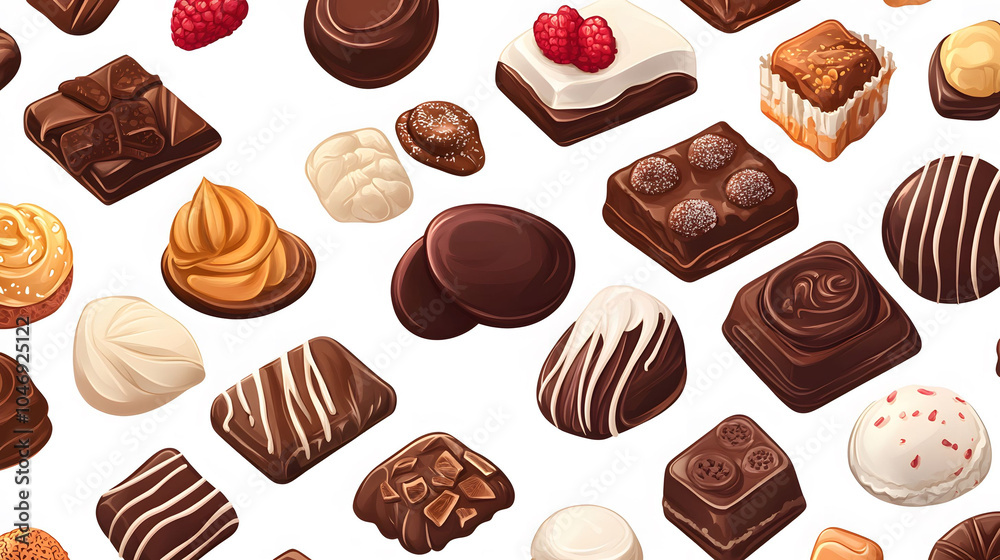 Delicious chocolate treats Delicious chocolate treats