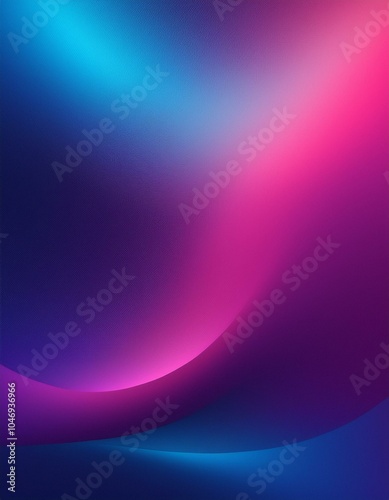 Dark purple pink blue color gradient background blurred neon color flow, grainy texture effect, futuristic banner design
