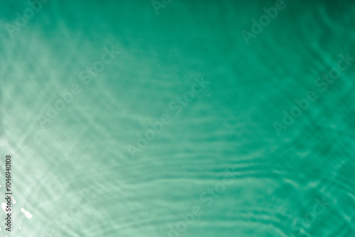 rippled water green color