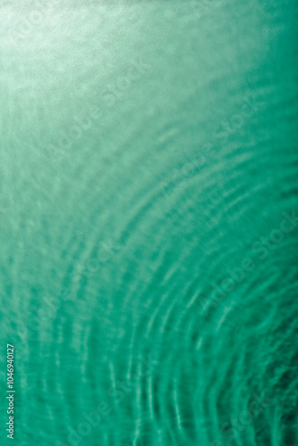 rippled water green color