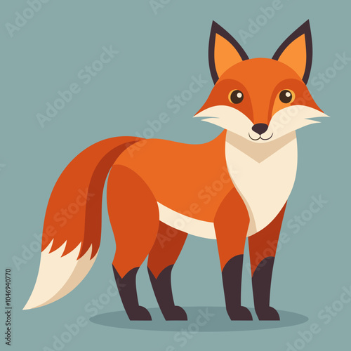red fox illustration