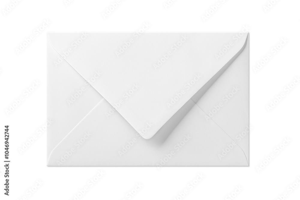 Paper envelope mockup isolated on a transparent background, PNG. High resolution. Paper envelope mockup isolated on a transparent background, PNG. High resolution.