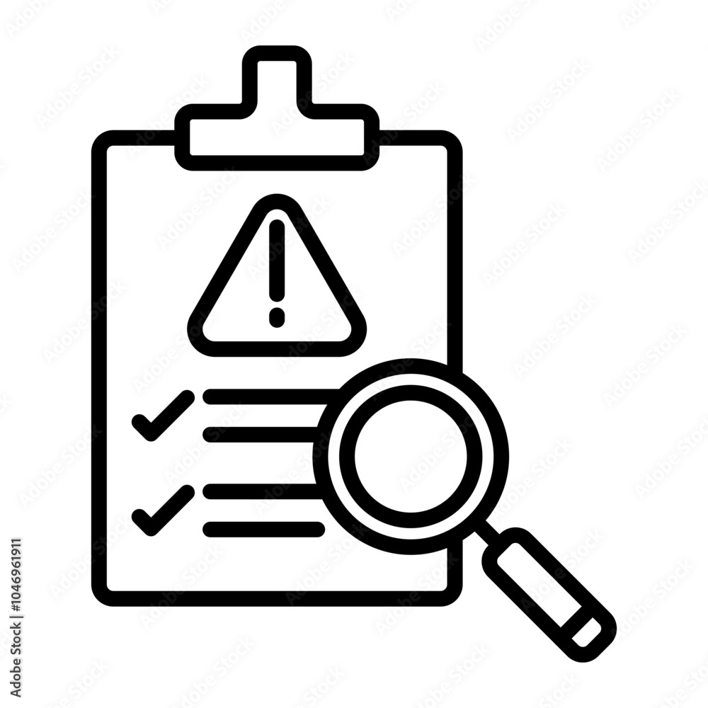 Assess Vector Line Icon Design Assess Vector Line Icon Design
