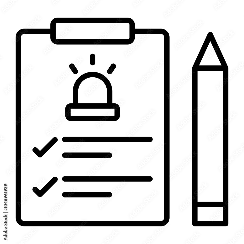 Plan Vector Line Icon Design Plan Vector Line Icon Design