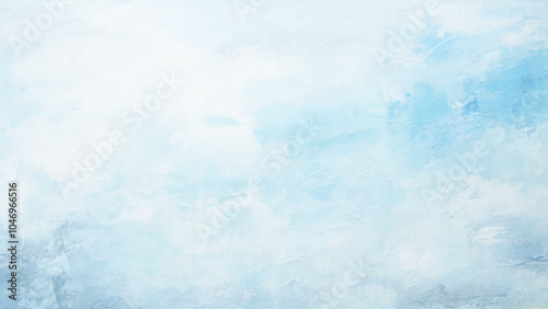 blue sky with clouds. Light sky blue shades watercolor background, Hand painted abstract soft sky blue watercolor sky and clouds.