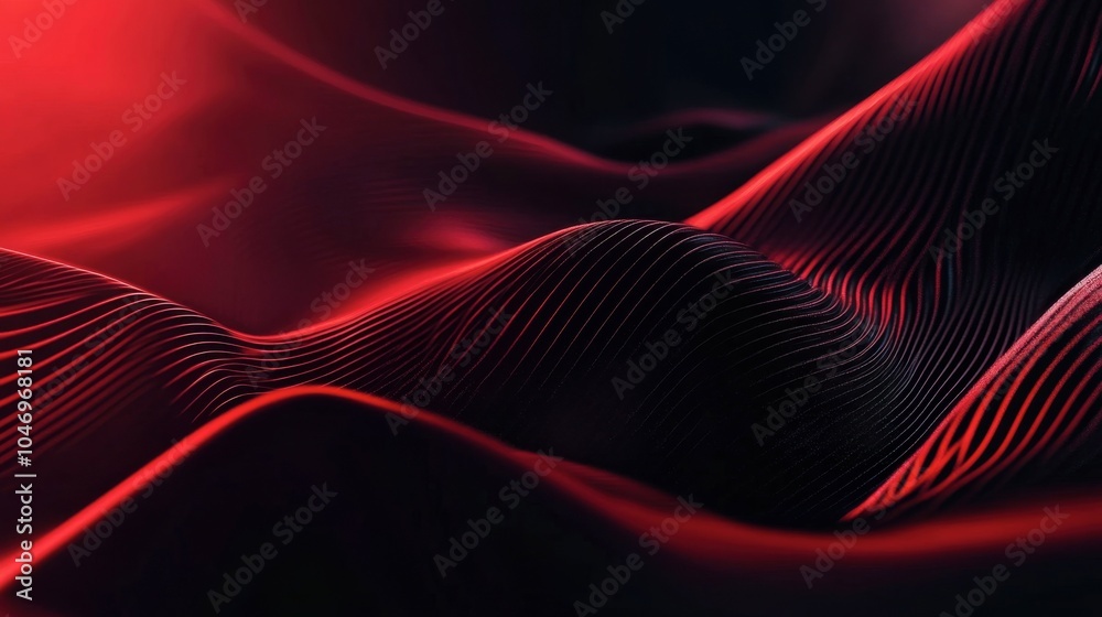 This vibrant abstract composition features sharp geometric lines and smooth gradients in bold red and black tones, creating a high-energy visual suitable for business or sports applications. This vibrant abstract composition features sharp geometric lines and smooth gradients in bold red and black tones, creating a high-energy visual suitable for business or sports applications.