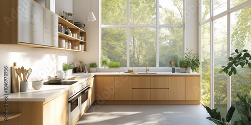 Eco-Friendly Elegance: Sustainable Plywood Cabinets Crafted to Add Texture, Warmth, and Storage to Your Home
