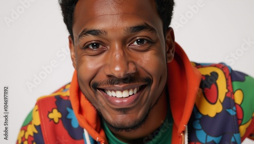 Cartoony stock image featuring an attractive African-American male character from a popular animated film photo