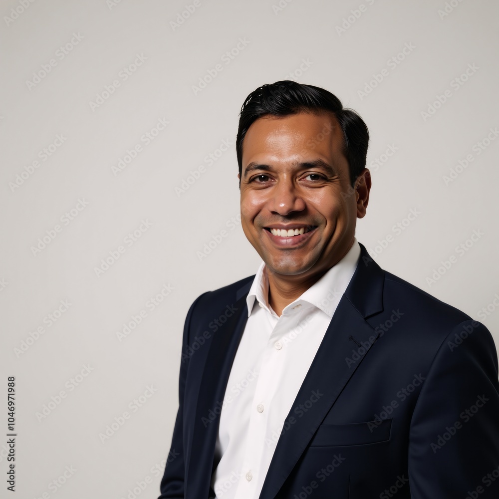 Smiling African American business leader for diverse marketing materials promoting success Smiling African American business leader for diverse marketing materials promoting success