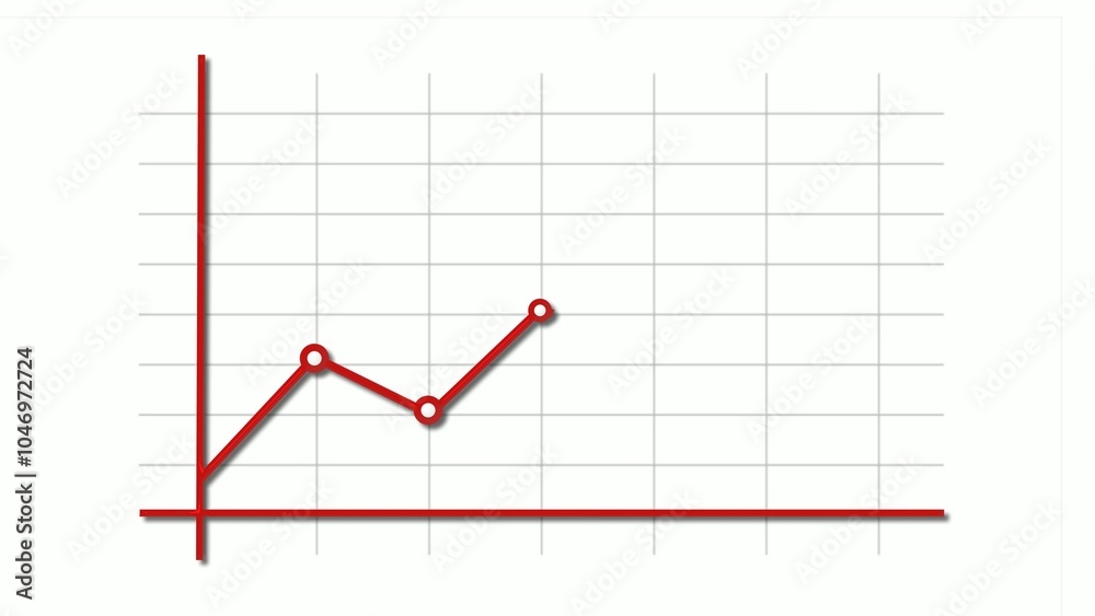 Business graph chart report bar, Positive success business chart Business graph chart report bar, Positive success business chart