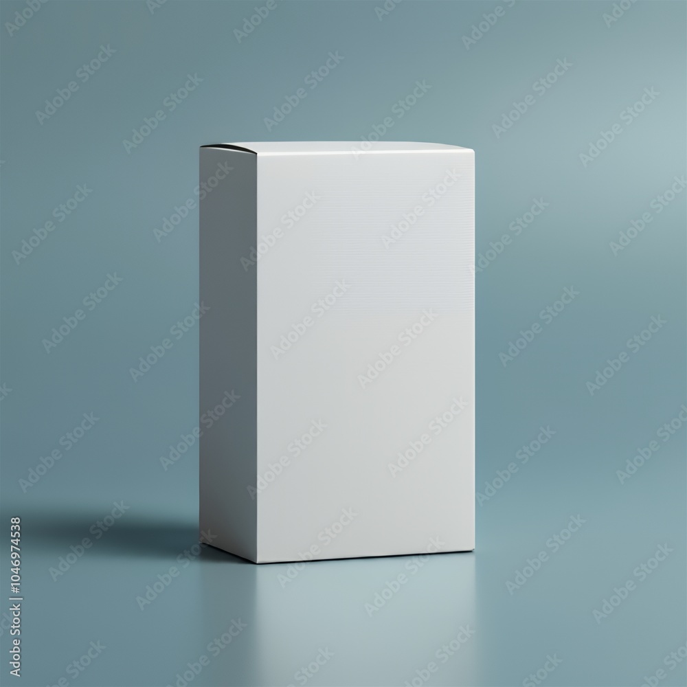 Blank box mockup to add custom design Blank box mockup to add custom design