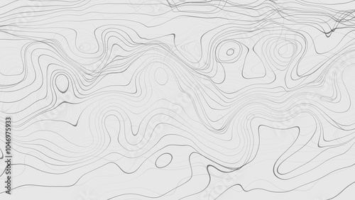 Abstract background ribbon line wave, Geometric shape line wave background
