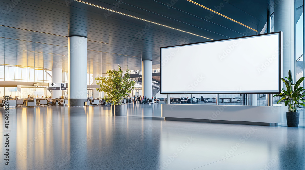 Advertising Display Mockup, high-end and customizable with realistic high-resolution rendering, ideal for branding, marketing design, and impactful presentations, AI Generative Advertising Display Mockup, high-end and customizable with realistic high-resolution rendering, ideal for branding, marketing design, and impactful presentations, AI Generative