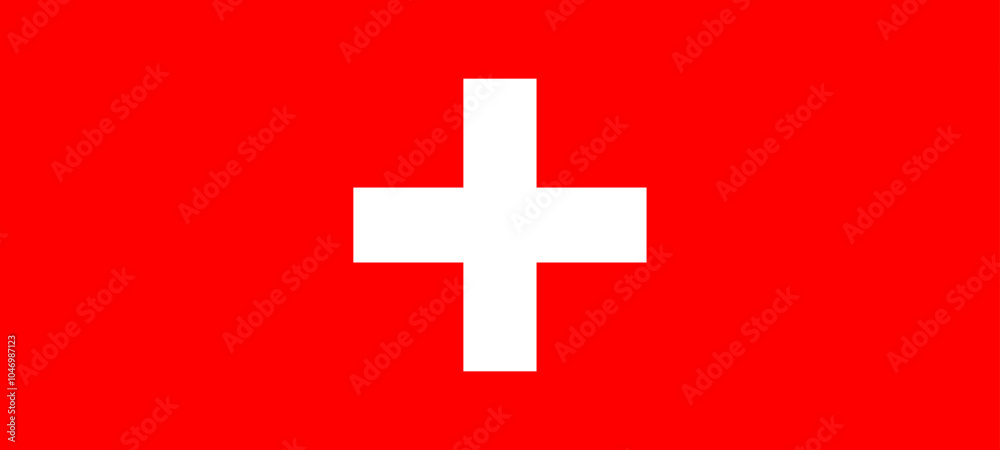 Obraz premium Red Medical Cross icon Vector Illustration.