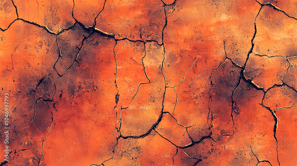 Worn wall texture, scratched wall with cracks Worn wall texture, scratched wall with cracks