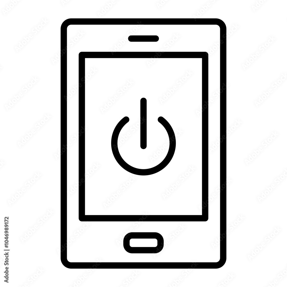 Power Vector Line Icon Design Power Vector Line Icon Design