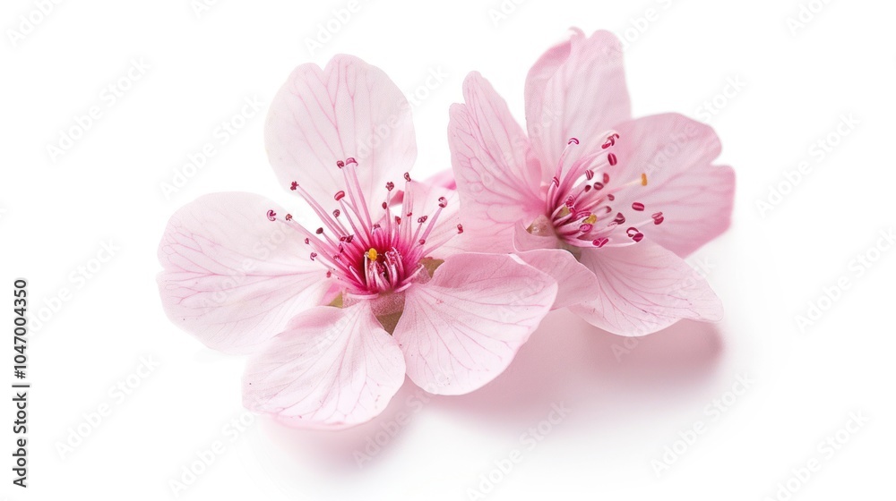 Naklejka premium Delicate Pink Flower