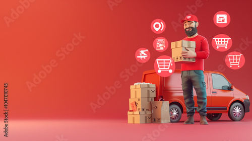 Logistic business Delivery photo