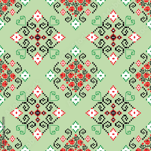 digital fabric pattern about flowers If interested, you can see more at my portfolio.