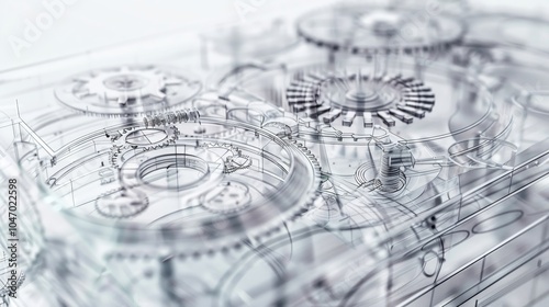 closeupA whimsical wireframe mesh illustration of a music box, filled with delicate details and a sense of wonder  ,AI Music Technology
